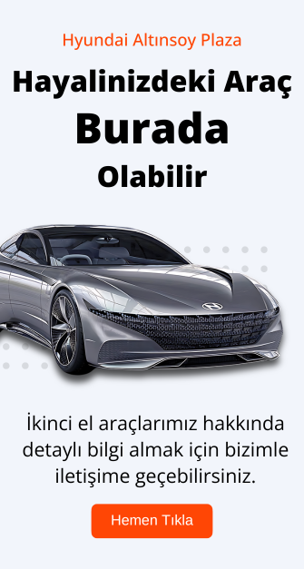 Hayalinizdeki Aracı Hyundai Altınsoy Plaza ile bulun.